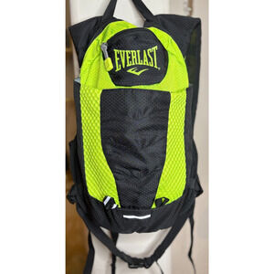 Everlast Hydration Running Backpack Yellow/Black NEW